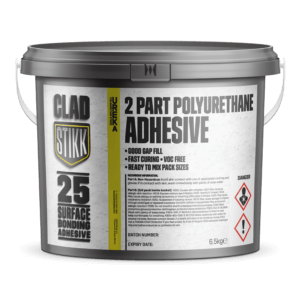 Cladstikk 25 Polyurethane Adhesive container