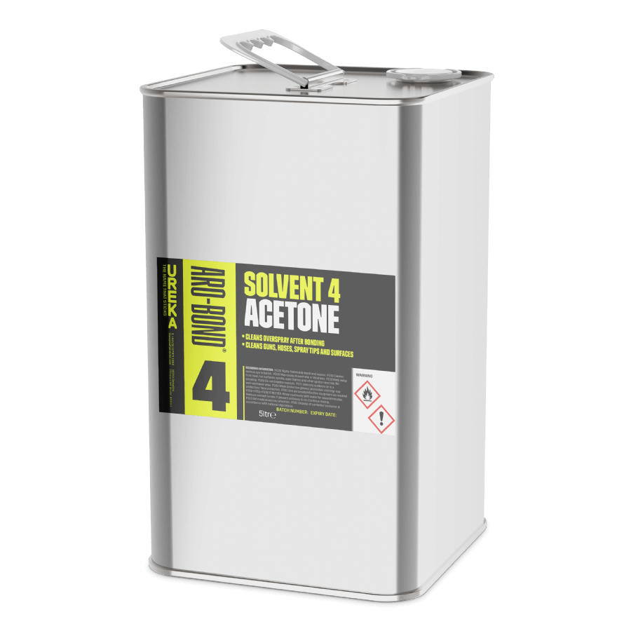 aro-bond solvent 4 acetone cleaner