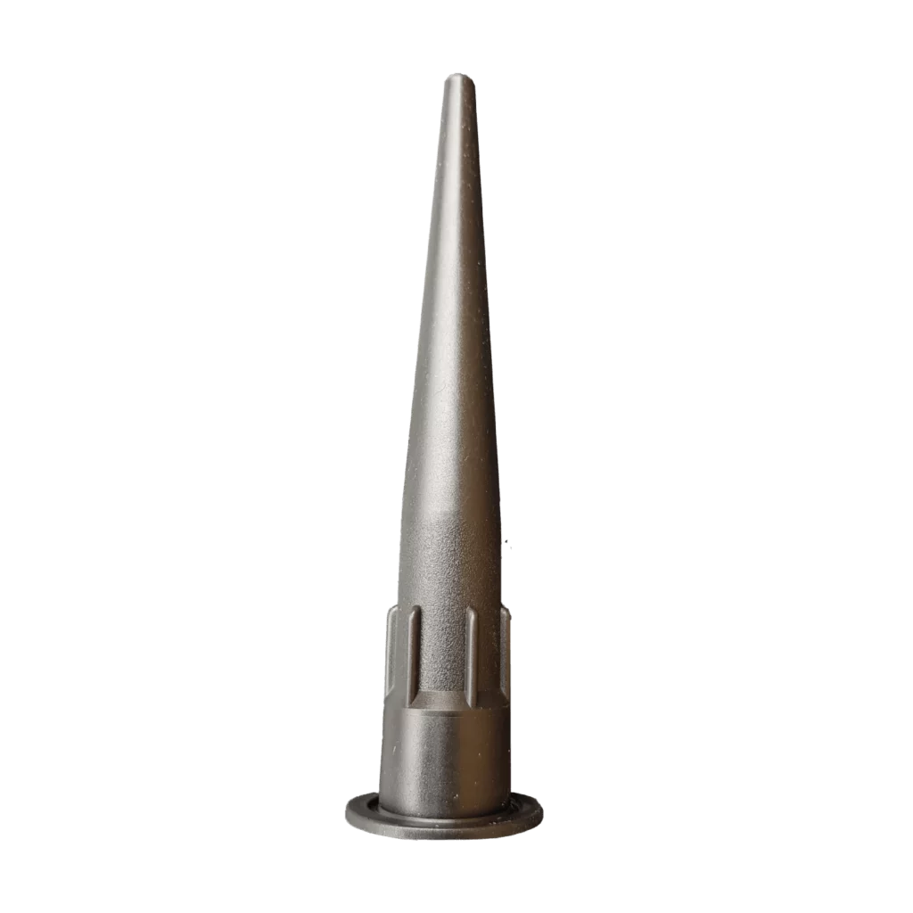 Aro-Seal black aluminium sealant cartridge nozzle